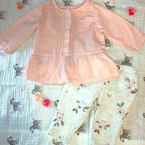Carters baby girl outfit